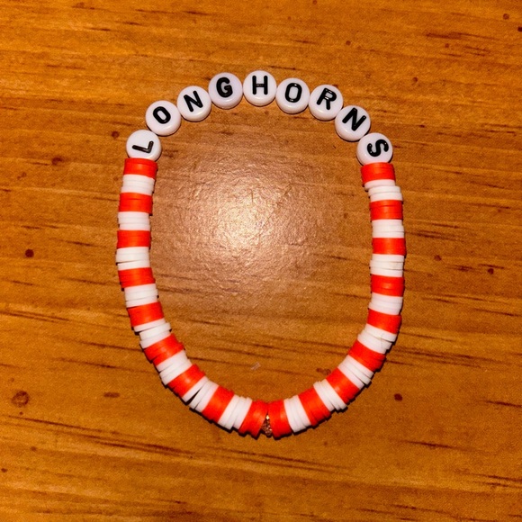 University of Texas at Austin (Longhorns) Heishi Bracelet - Picture 5 of 6